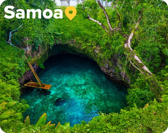 To-Sua Ocean Trench Samoa